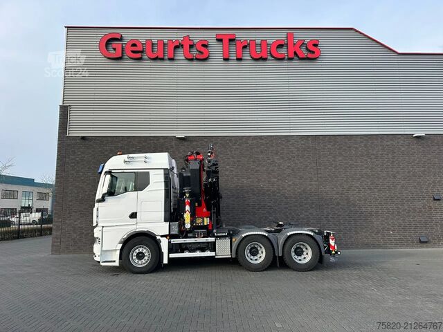 Crane truck MAN TGX 33.510 6X4 TREKKER-BAKWAGEN COMBI + FASSI F...