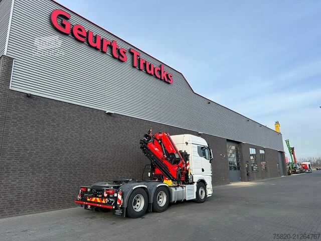 Crane truck MAN TGX 33.510 6X4 TREKKER-BAKWAGEN COMBI + FASSI F...