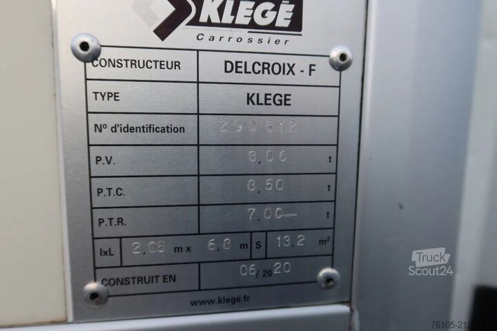 Hűtött tok Iveco Daily 35C16 Carrier Xarios 350 Koel+Vries+verwa...