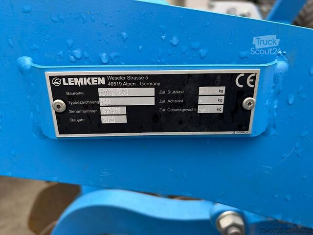 Grade de discos Lemken Rubin 10 U