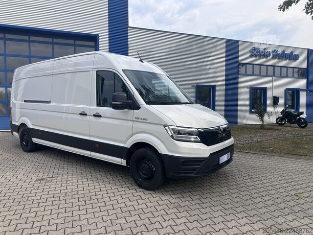 Zatvorena prikolica, visoka i duga MAN TGE 3.180 L4H3 *LED*177PS*TEMPO*KLIMA*