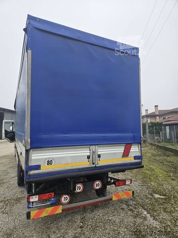 Tovorno vozilo s ravno platformo in ponjavo Renault Premium 280