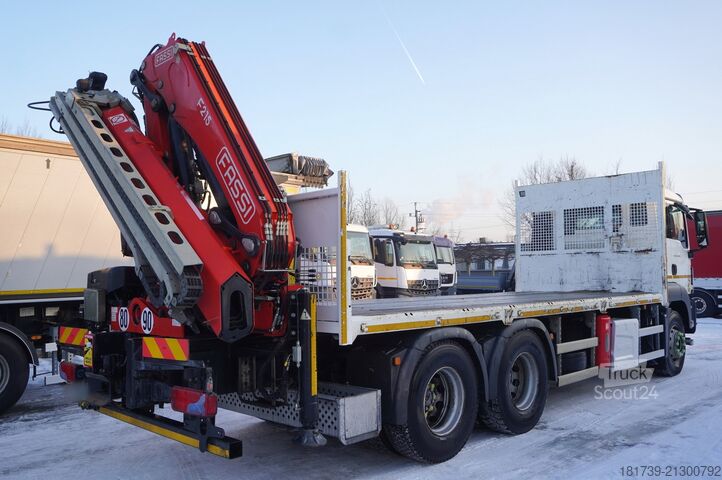 Platforma z HDS MAN TGS 26.420 6x4 / Fassi F215A.2.24