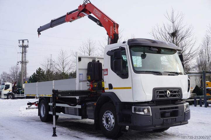 Burtowy z HDS Renault C280 DTI 8/ FASSI crane F135A.22/ 8units