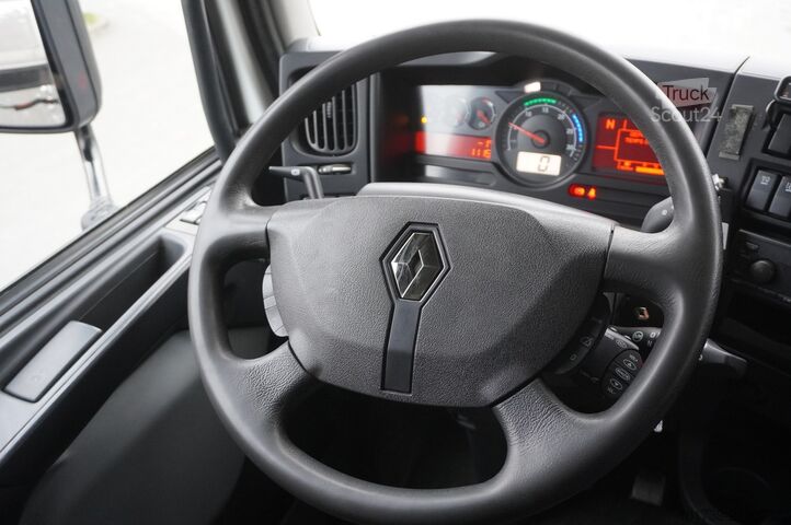 Platforma z żurawiem Renault C280 DTI 8 / FASSI crane 5.6T / 560 mth