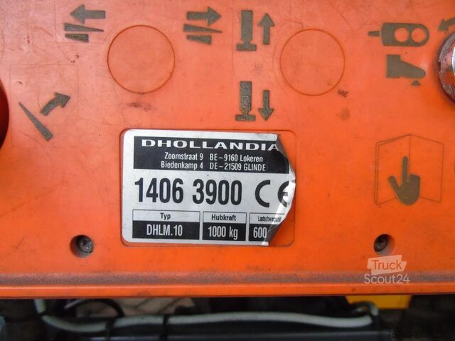 Bâché à rideaux latéraux Renault D 8.180 + lift + euro 6 + MANUAL