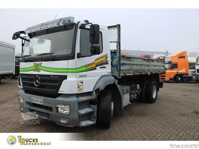 Kipper Mercedes-Benz Axor 1833 + tipper + manual
