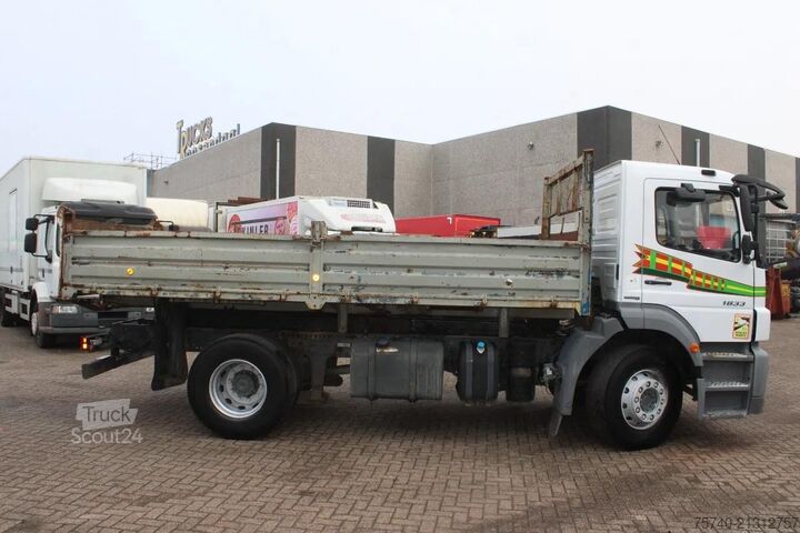 Kipper Mercedes-Benz Axor 1833 + tipper + manual