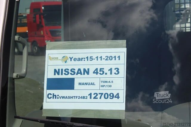 Самосвал Nissan 45.13 + EURO 4 + C patent + tipper + MANUAL