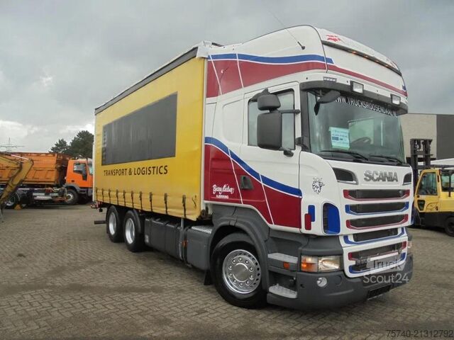 Drsna ponjava Scania R500 V8 + Euro 5 + Retarder + Lift + 6x2