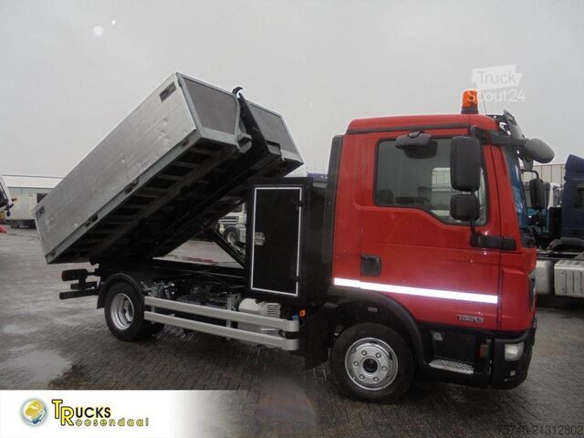 Containertransport (haakarmsysteem) MAN TGL 8.150 + Euro 6 + Hooksystem + box + blad-blad
