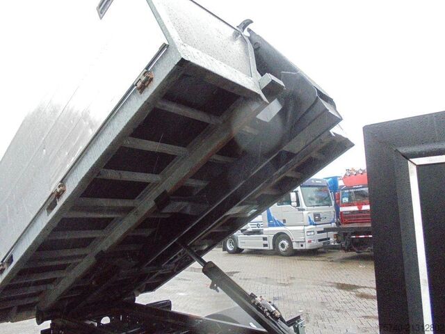 Containertransport (haakarmsysteem) MAN TGL 8.150 + Euro 6 + Hooksystem + box + blad-blad