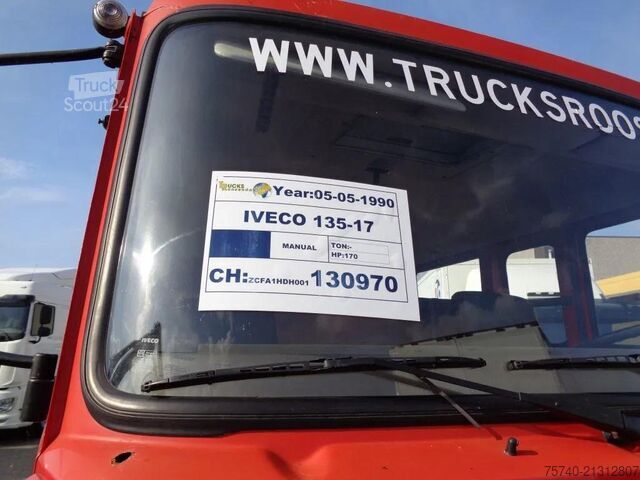 Gasilsko vozilo Iveco 135-17 Manual + Firetruck