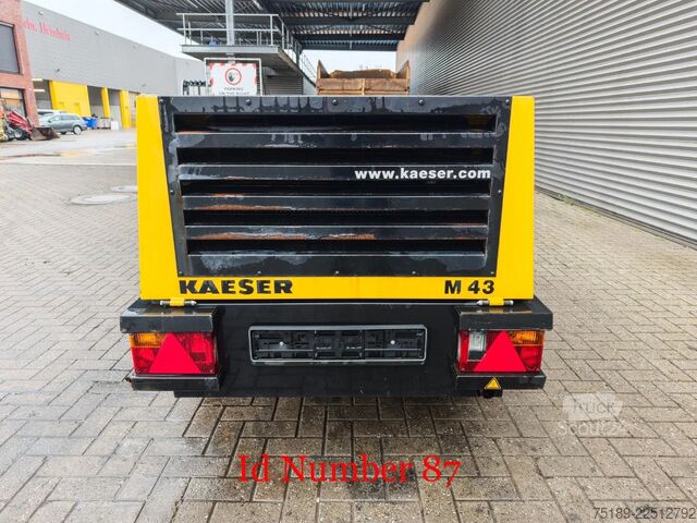 Kølemiddelkompressor Kaeser M43 7 Bar 2 pieces German registration papers!