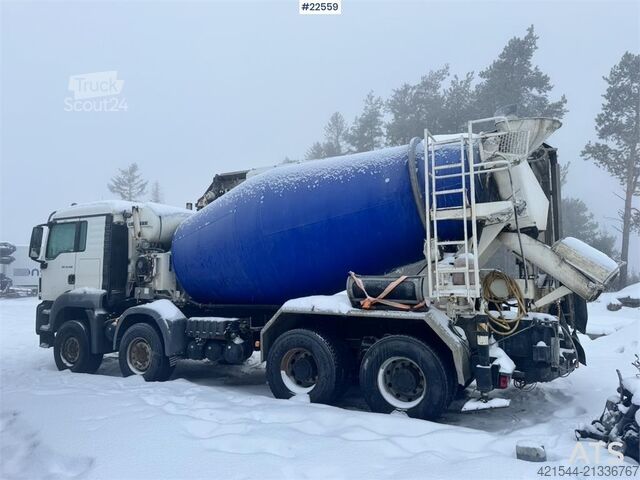 Blender MAN TGS 35.480 8x4 Conveyor Belt Truck – Liebherr Body