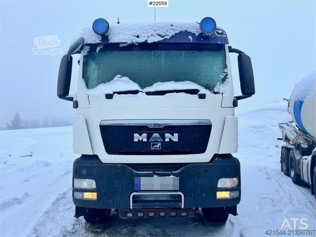 Blender MAN TGS 35.480 8x4 Conveyor Belt Truck – Liebherr Body