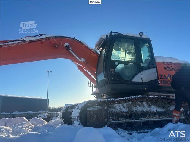 Lánctalpas kotrógép Hitachi ZX180LC-5B excavator w/ rototilt, digging bucket a