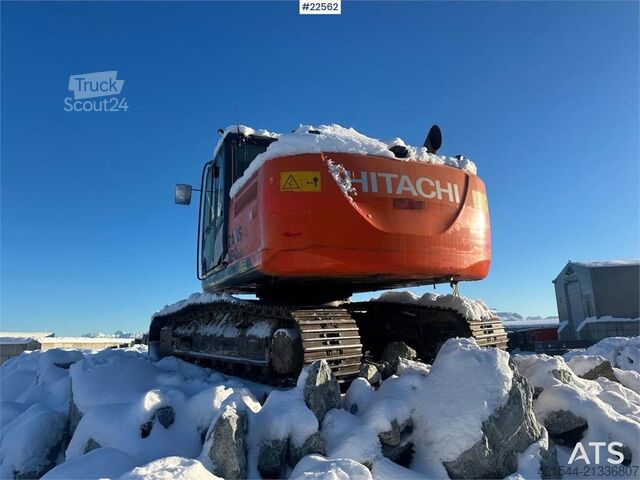 Lánctalpas kotrógép Hitachi ZX180LC-5B excavator w/ rototilt, digging bucket a