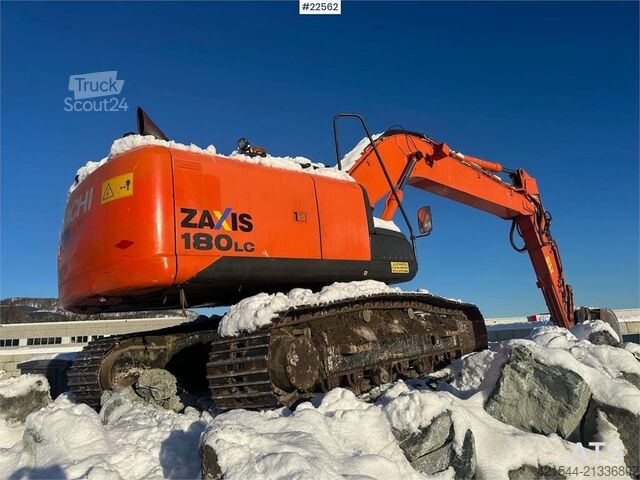 Lánctalpas kotrógép Hitachi ZX180LC-5B excavator w/ rototilt, digging bucket a