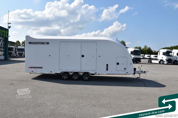 Remorcă transport auto BRIAN JAMES TRAILERS Race Transporter 7 Seilwinde Solar Kamera