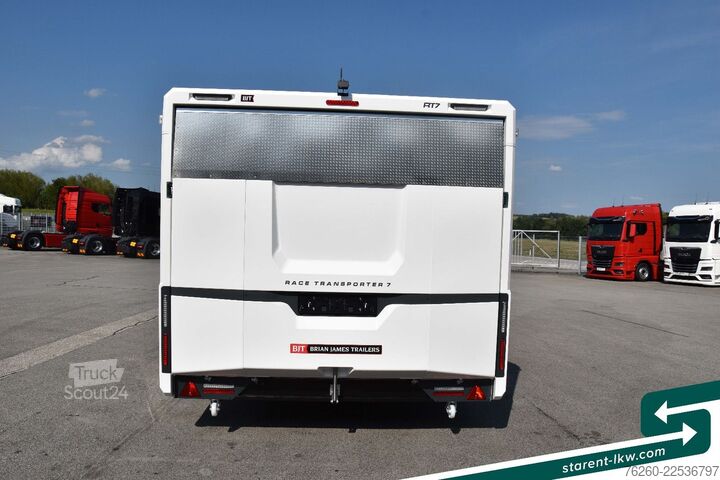 Remorcă transport auto BRIAN JAMES TRAILERS Race Transporter 7 Seilwinde Solar Kamera