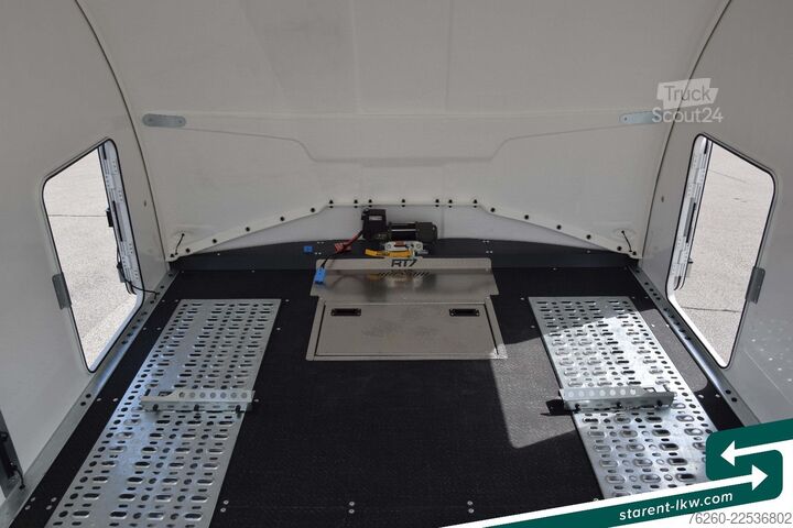 Prikolica za prevoz automobila BRIAN JAMES TRAILERS Race Transporter 7 extra Hoch Solar Kamera