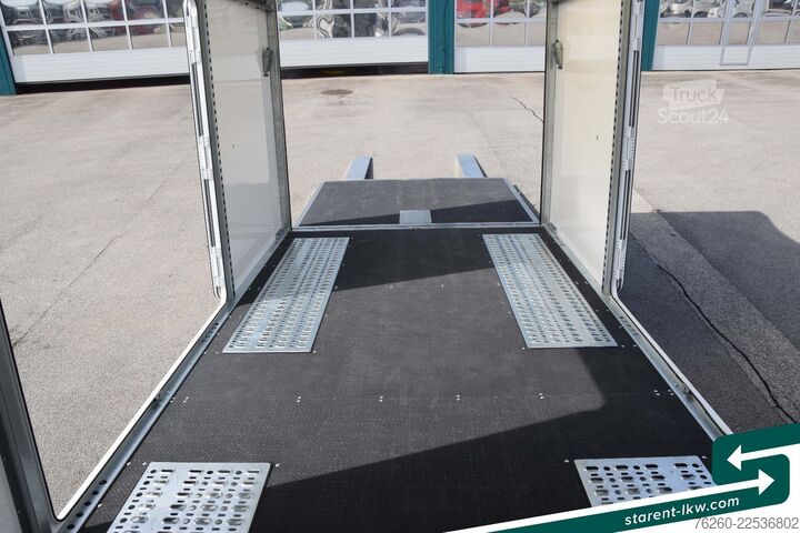 Prikolica za prevoz automobila BRIAN JAMES TRAILERS Race Transporter 7 extra Hoch Solar Kamera