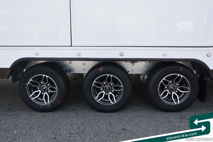 Prikolica za prevoz automobila BRIAN JAMES TRAILERS Race Transporter 7 extra Hoch Solar Kamera