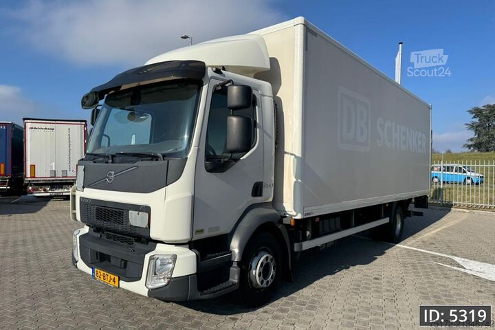 Kuffert Volvo FL250 Day Cab, Euro 6, Closed box / Euro 6 / Ta...