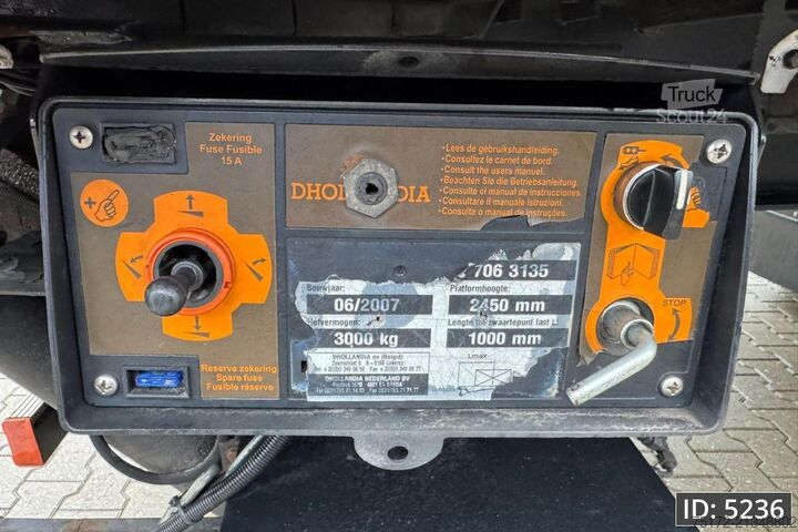 Valigia Van Eck UT-2BI / 2 Axle / DHOLLANDIA