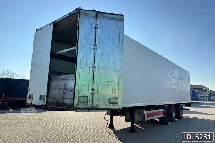 Рефрижераторная/морозильная транспортировка HTF HZO 39 / LZV Doorlader / Steering axle