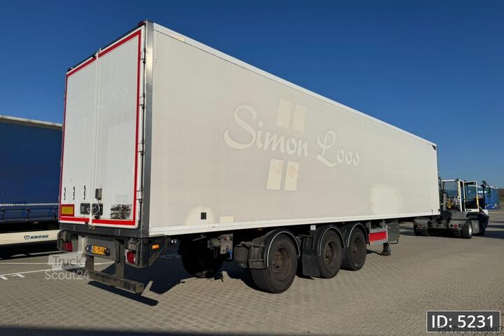 Рефрижераторная/морозильная транспортировка HTF HZO 39 / LZV Doorlader / Steering axle