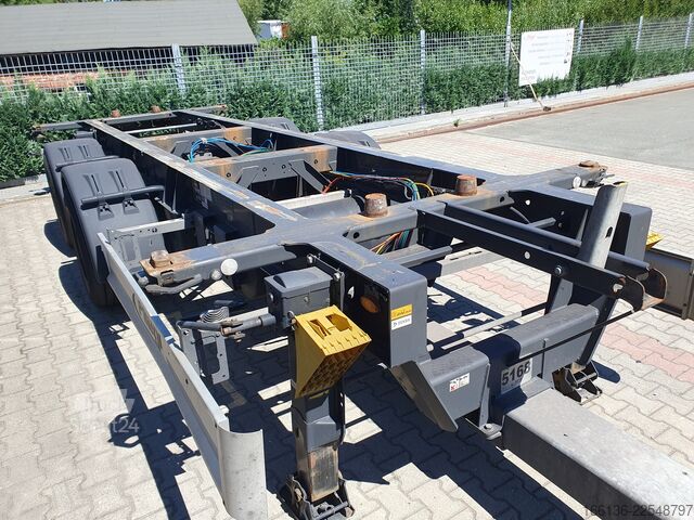 Remolque con chasis intercambiable Fliegl Tandem Wechselanhänger TWP 180 Mega-EL