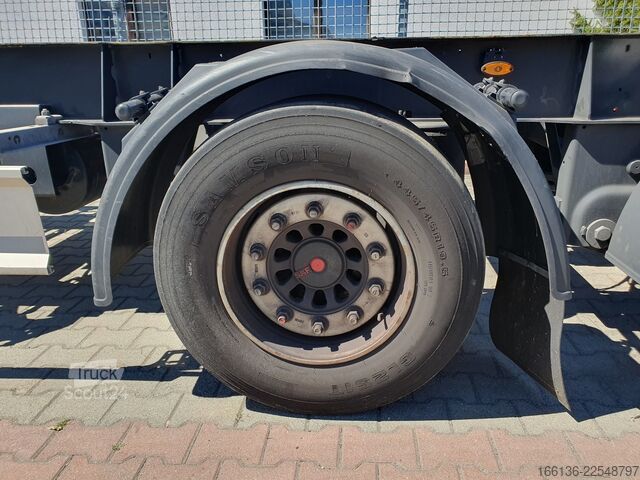 Remolque con chasis intercambiable Fliegl Tandem Wechselanhänger TWP 180 Mega-EL