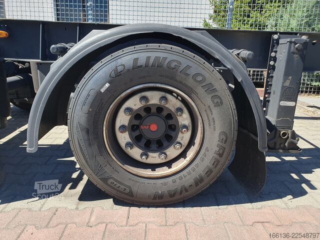 Remolque con chasis intercambiable Fliegl Tandem Wechselanhänger TWP 180 Mega-EL