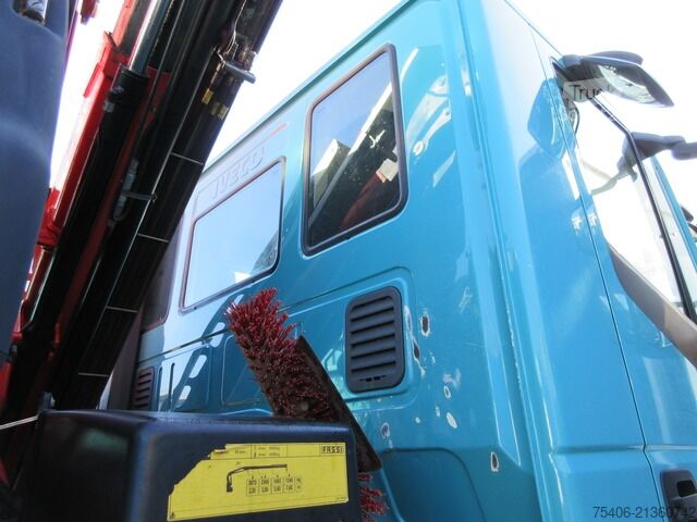 Трьохсторонній самоскид iveco Stralis 310 3-S-Kipper Fassi-Kran Funk