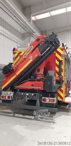 Camión de bomberos ROSENBAUER rescue Mercedes-Benz ATEGO 1530 FIRE