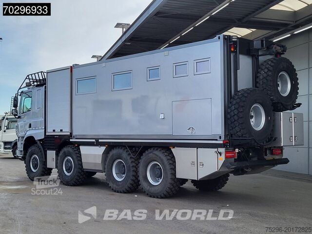 TATRA T158 8X8 NL-Teherautó 8x8 Off-Grid Camper, hidraulikus csörlő, generátor, retarder, klíma, Eur TATRA T158 8X8 NL-Truck 8x8 Off-Grid Camper Hydraulic...