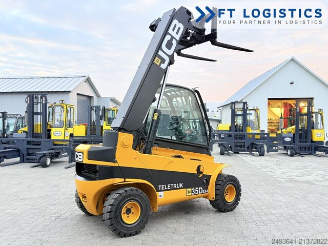 încărcător telescopic JCB TLT 35D 4X4 CABIN POSITIONER NEW TIRES