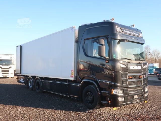 Caminhão frigorífico Scania R 450 6x2 TK Koffer Lenkachse Vollluft