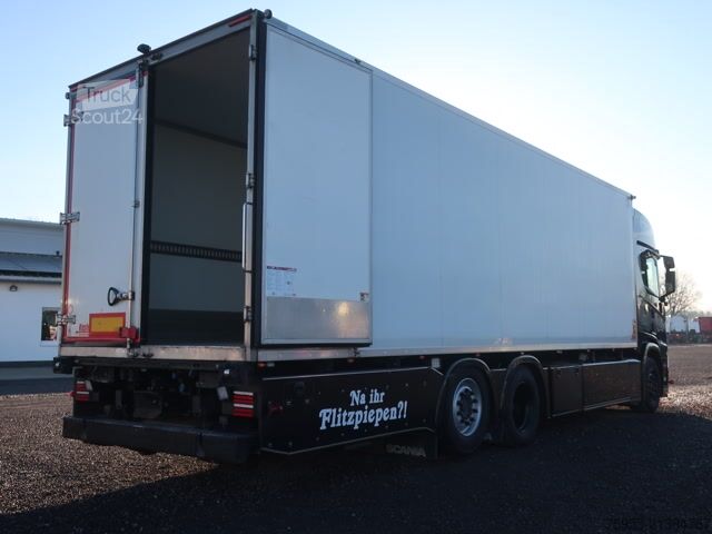 Caminhão frigorífico Scania R 450 6x2 TK Koffer Lenkachse Vollluft