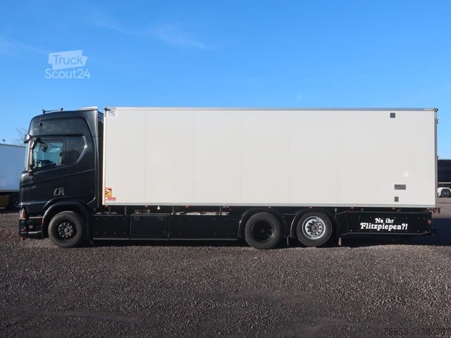 Caminhão frigorífico Scania R 450 6x2 TK Koffer Lenkachse Vollluft