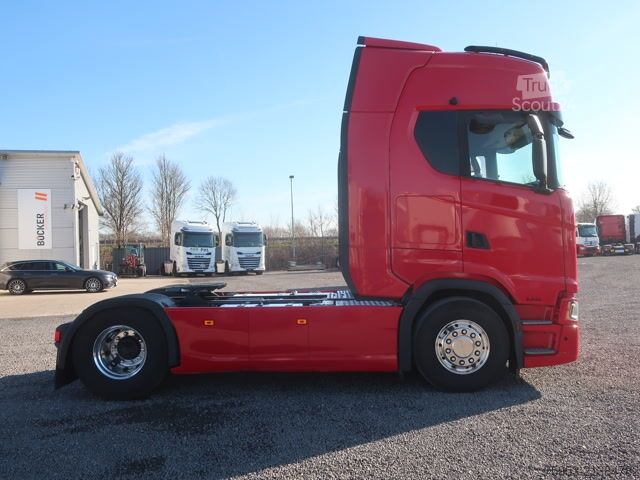 Стандартний тягач Scania S 540 Full Air Standklima LED Alcoa Lampenbügel