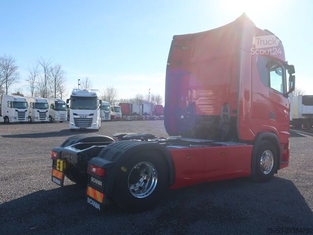 Стандартний тягач Scania S 540 Full Air Standklima LED Alcoa Lampenbügel