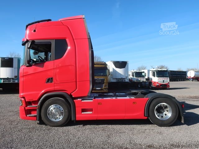 Standarta vilcējs Scania S 540 Full Air Standklima LED Alcoa Lampenbügel