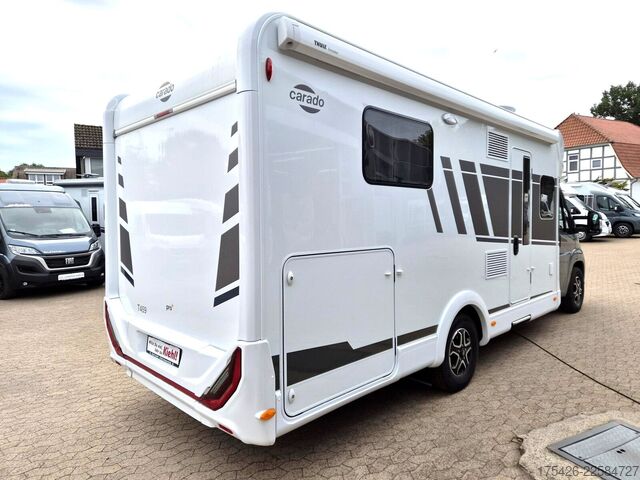 Halvintegrerad husbil CARADO T 459 *Queens Bett*pro+Paket*