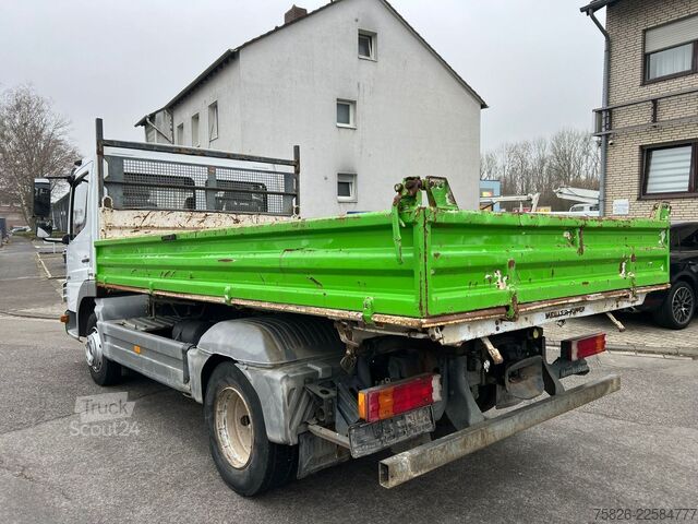 Üç yönlü damperli kamyonet MERCEDES-BENZ Atego 818K Dreiseitenkipper Meiller*Kipphydrauli
