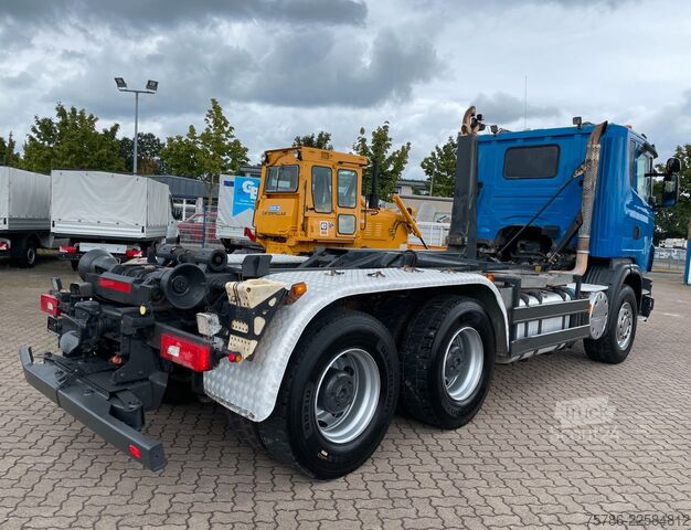 Haakarm vrachtwagen SCANIA G480 BL/ Meiller 20.60 + Öl/ AC/ Retarder/ 70to