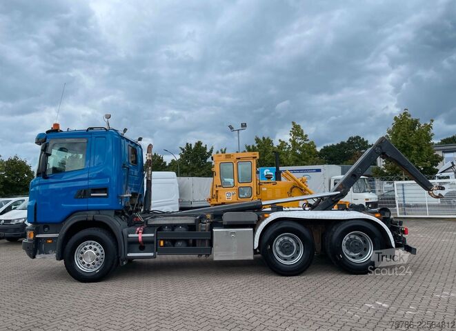 Haakarm vrachtwagen SCANIA G480 BL/ Meiller 20.60 + Öl/ AC/ Retarder/ 70to