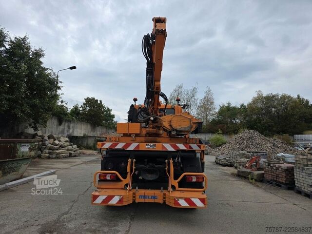 Speciale doeleinden vrachtwagen UNIMOG U427L mit Mulag MFK500 & MHU+Aebis Schmidt Strat